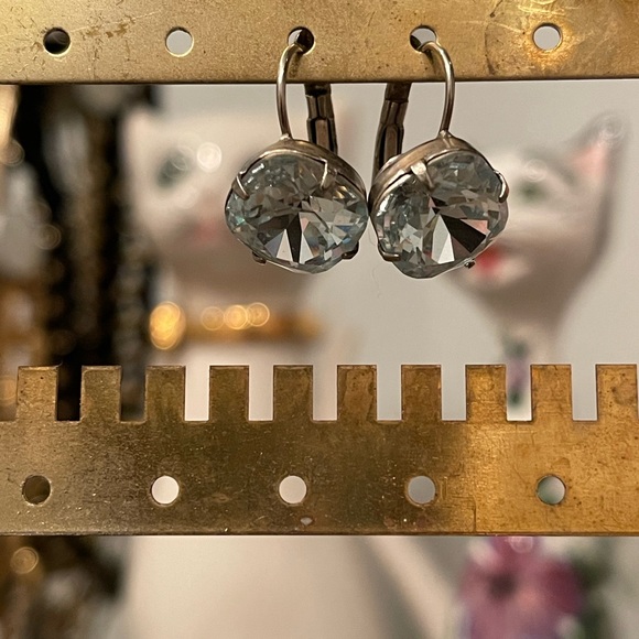 Sorrelli Light Blue Dangle Earrings - Picture 3 of 3